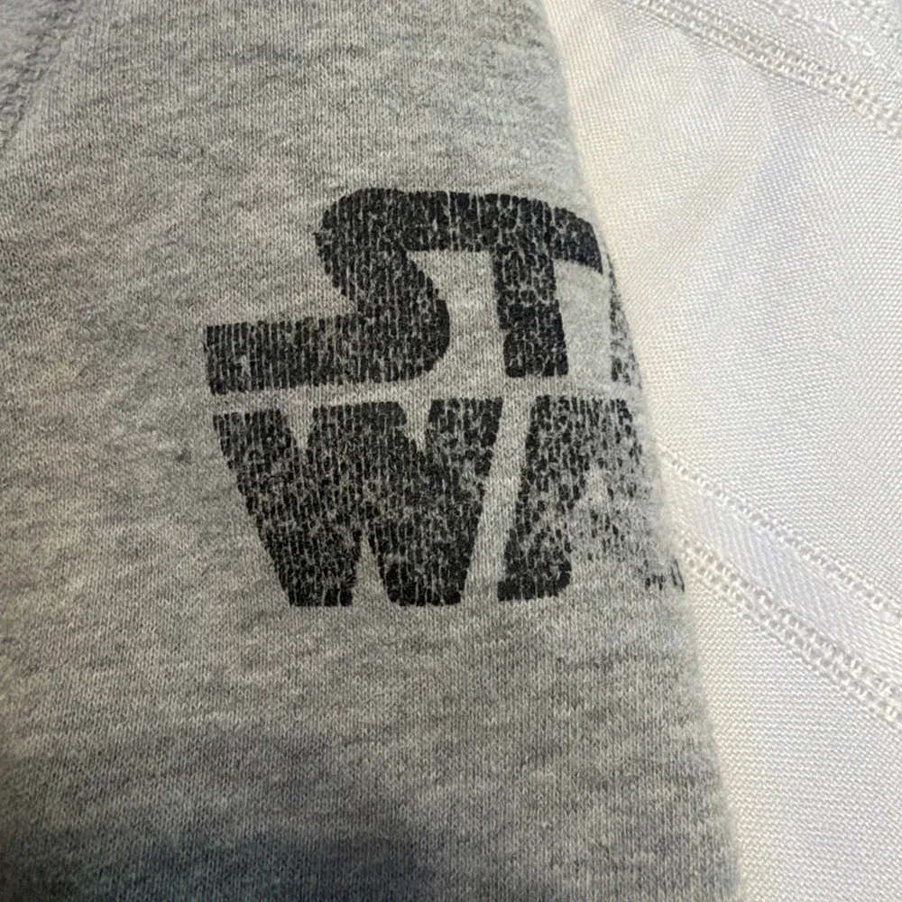 Gap Star Wars Kids Stormtrooper Hoodie Gray Fleece Pullover XS 4-5